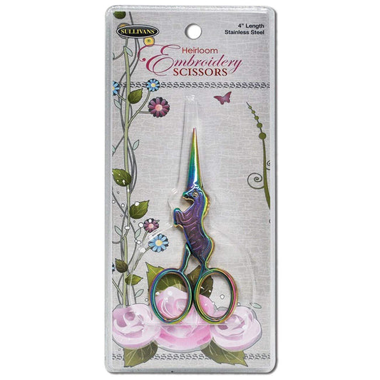 Sullivan's Rainbow Unicorn Embroidery Scissors Tool