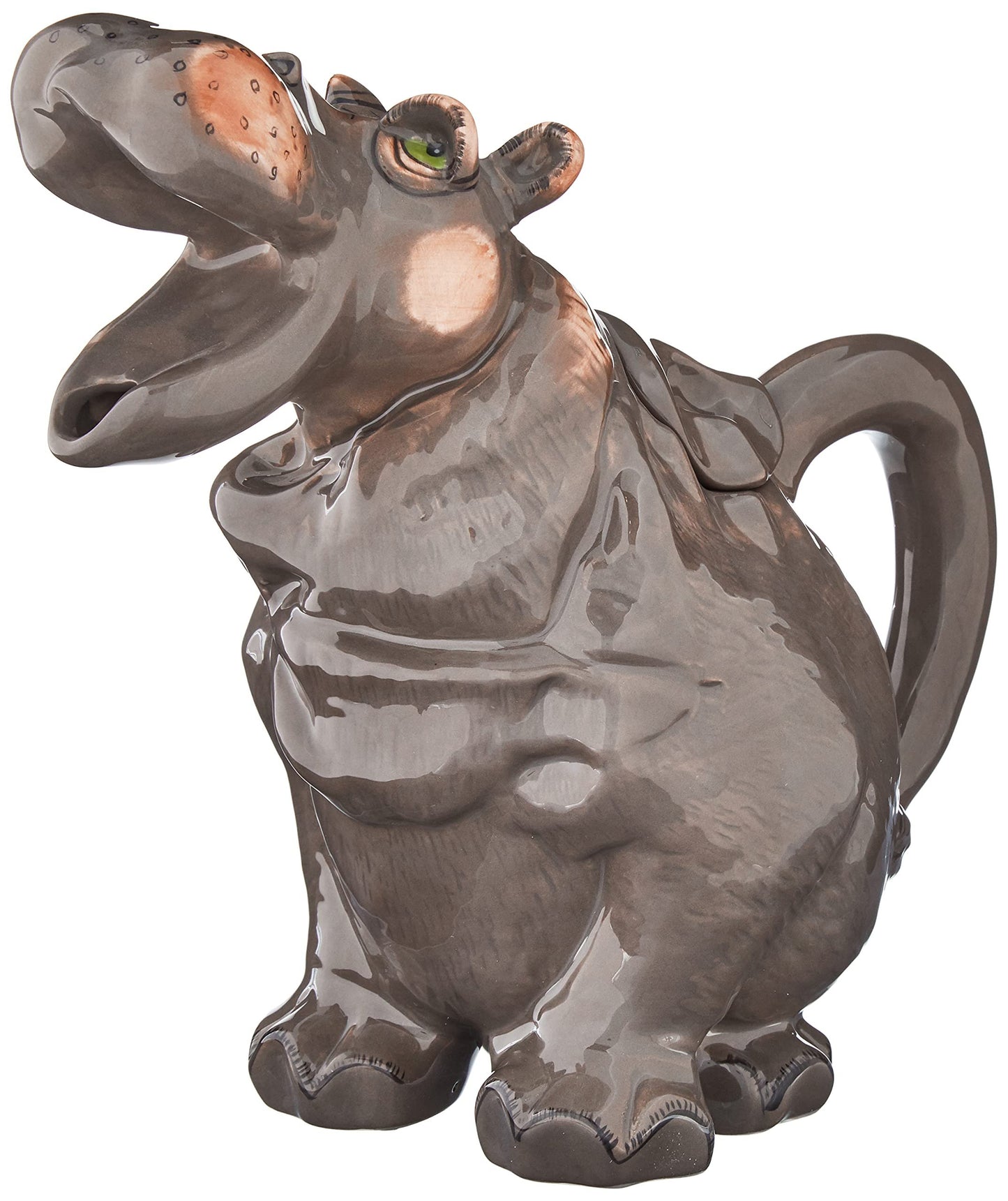 Blue Sky Ceramic Black Bear Teapot