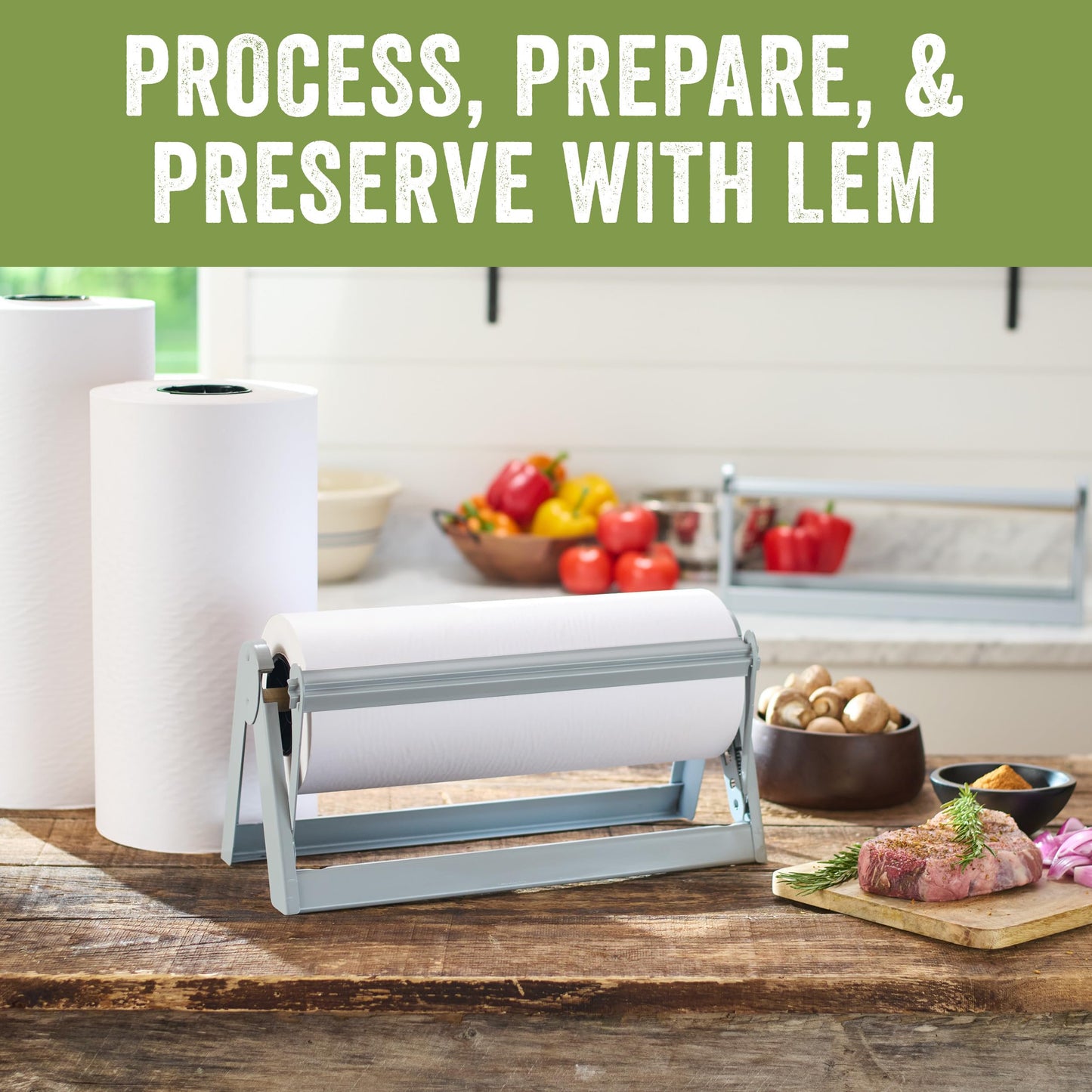 LEM Products 6" Freezer Sheets, Non-Stick, Non-Porous Polyethylene, 1000 Count Box