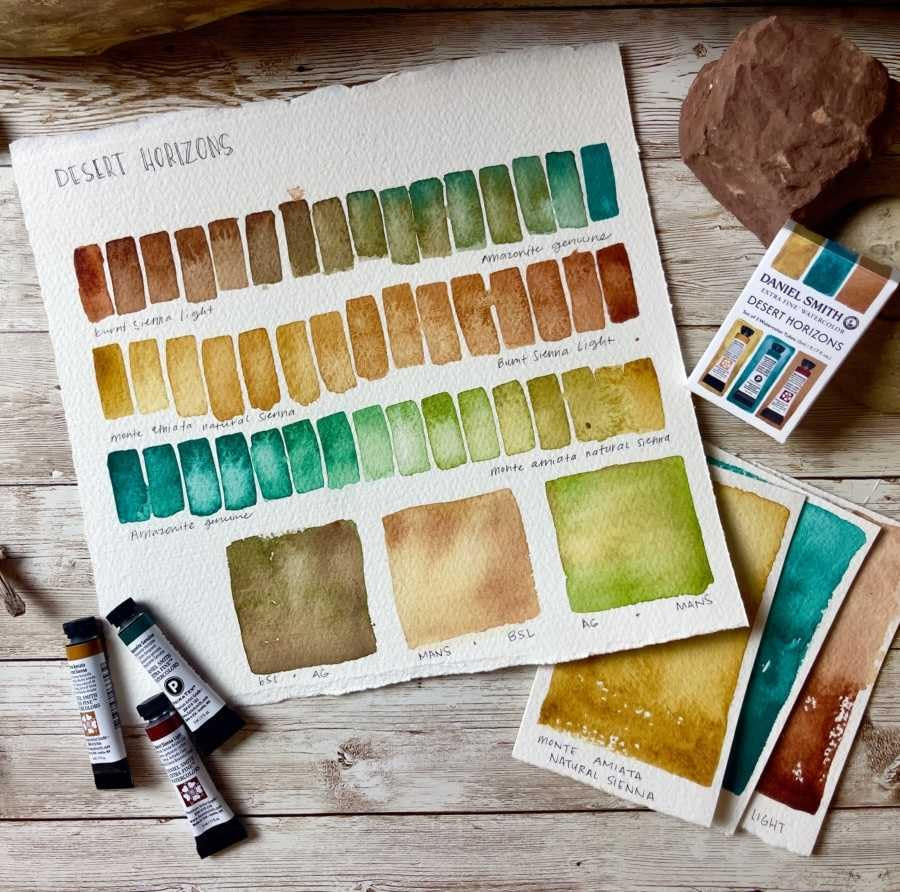 Daniel Smith Triad Watercolor Set, Desert Horizons 5 ml tubes
