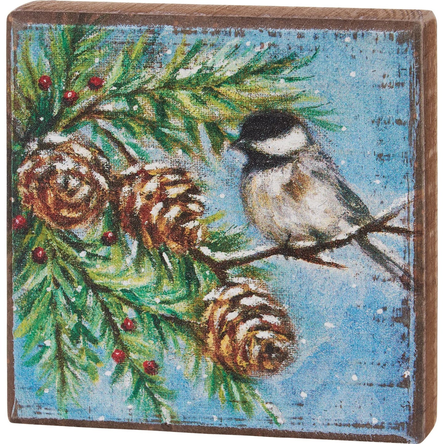 Primitives by Kathy Chickadee Home Décor Sign