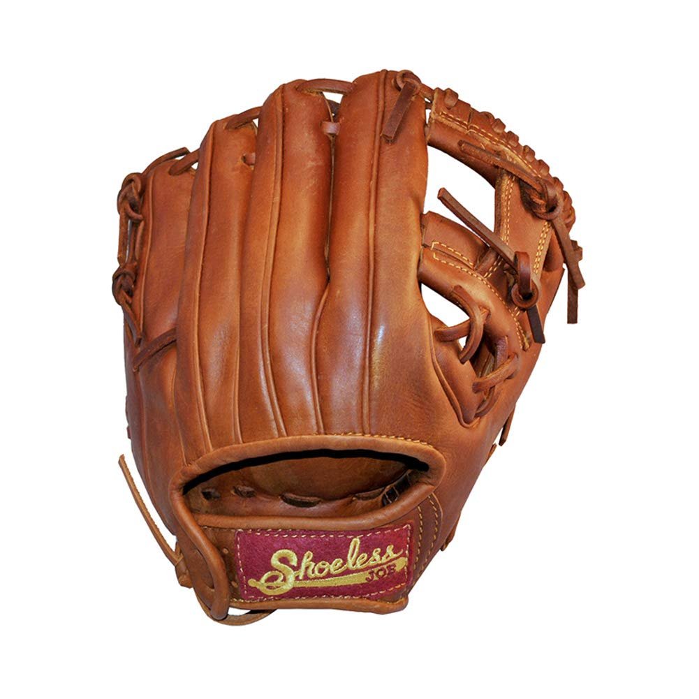 SHOELESS JOE 11 1/2" H-Web Professional Baseball Glove, Right Hand Throw