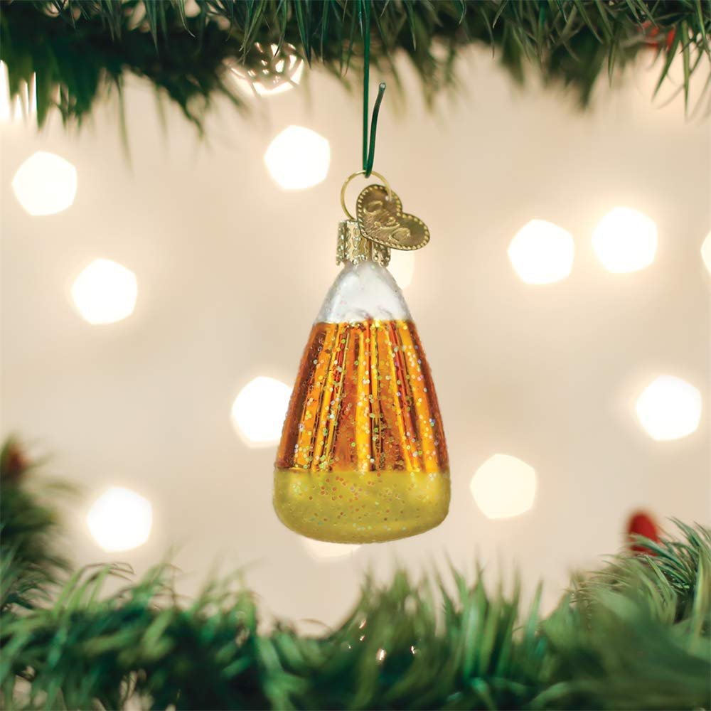 Old World Christmas Hanging Tree Ornament, Candy Corn