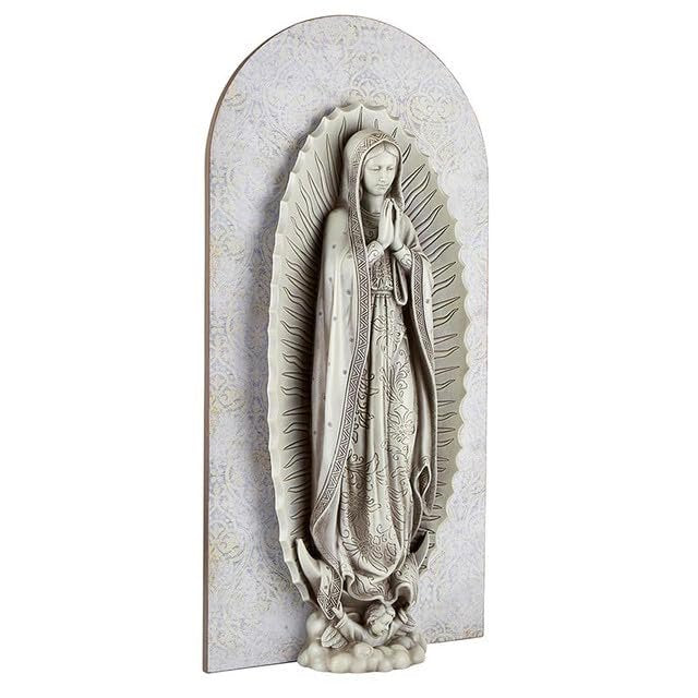 Christian Brands Our Lady of Guadalupe Garden Wall Plaque, 30-inch Height