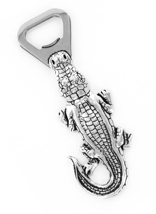 Alligator Pewter Bottle Opener By Basic Spirit