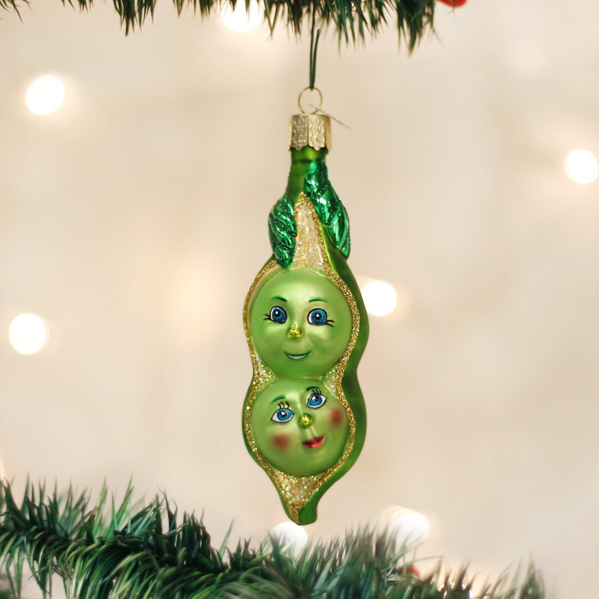 Old World Christmas Various Foods Glass Blown Ornaments for Christmas Tree, Ear of Corn