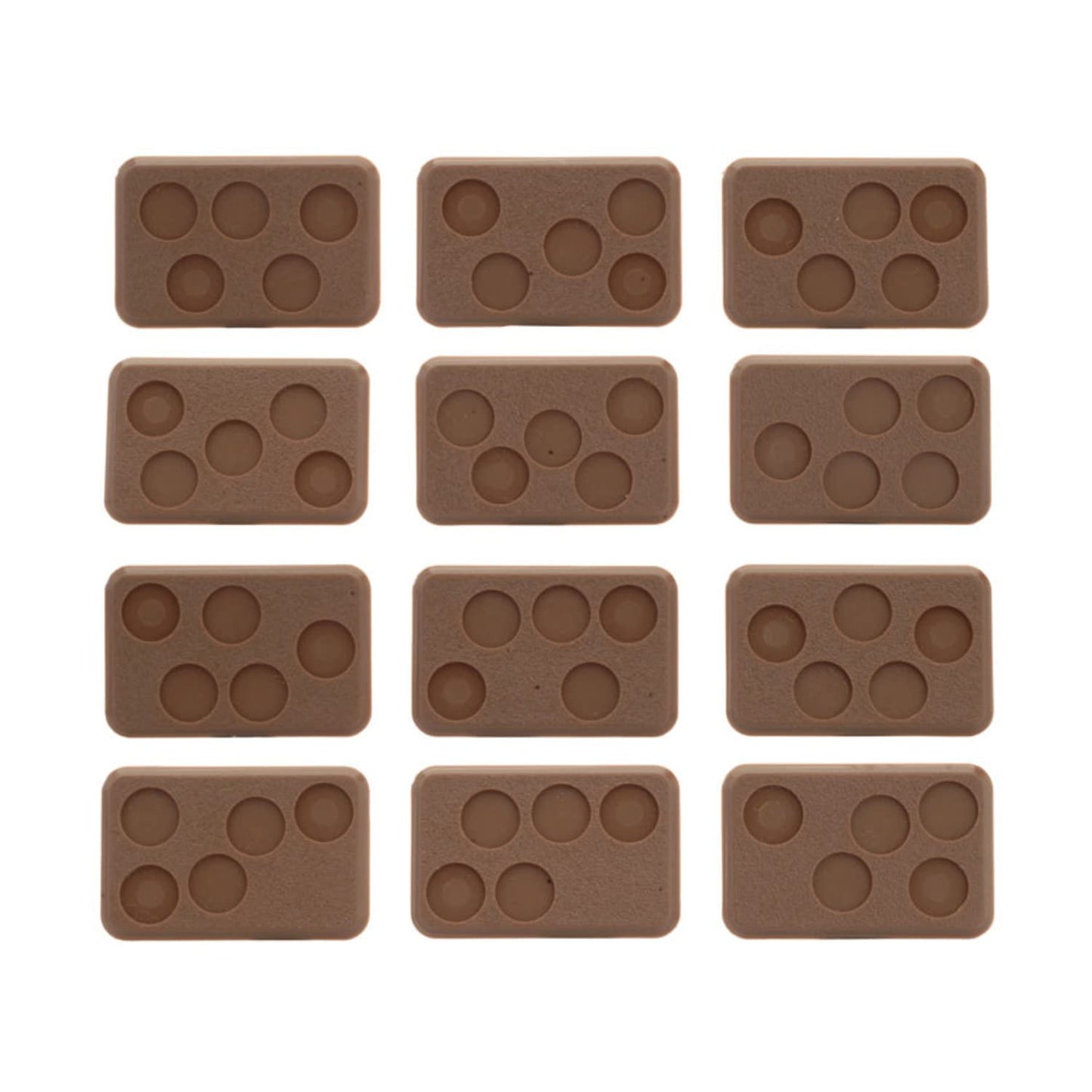 Battlefront Flames of War Mixed Bases (With Figure Holes)