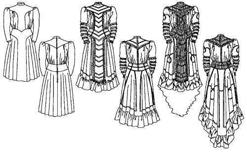 Folkwear Vintage Wedding Dress Edwardian Bridal Gown & Afternoon Dress #227 Sewing Pattern (Pattern Only)