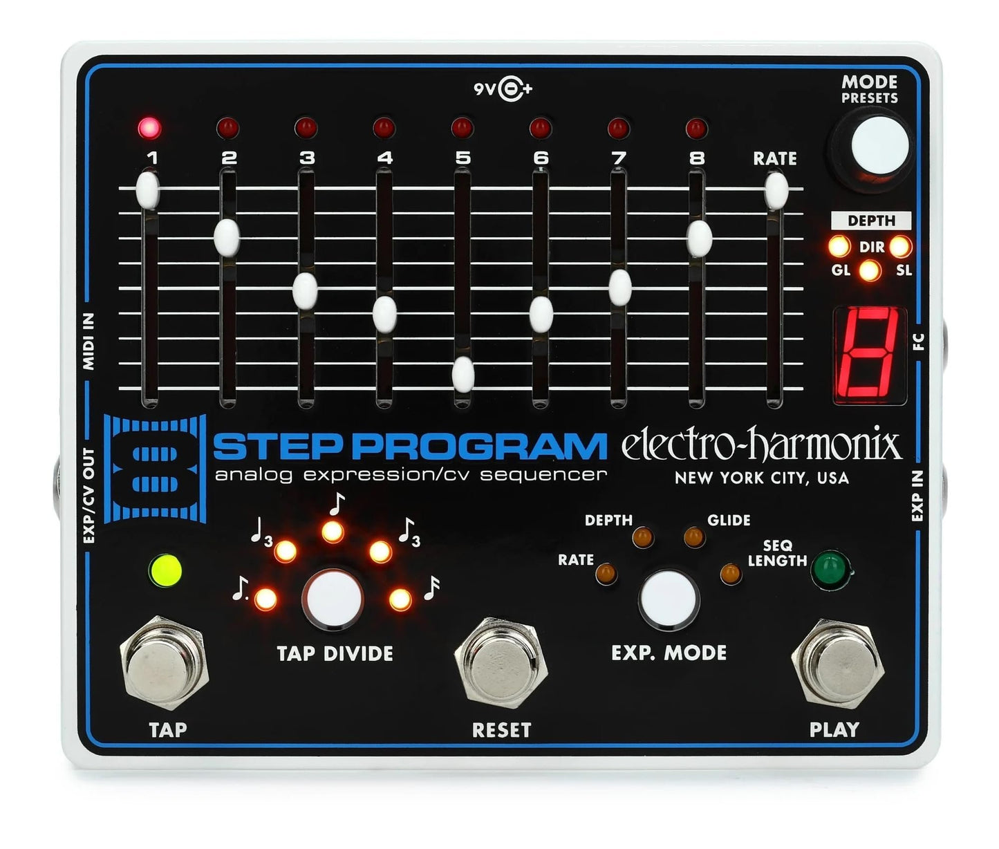 Electro-Harmonix 8-Step Guitar Expression Effect Pedal
