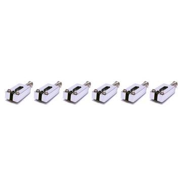 Graph Tech PG-8000-0C String Saver Classics Strat and Tele Style Saddle Set - Chrome