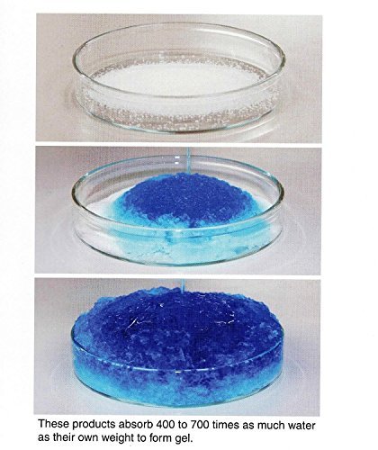 Science Gone Fun 50 Grams Sodium Polyacrylate Superabsorbent Diaper Polymer