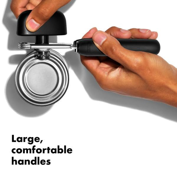 OXO Good Grips Soft-Handled Can Opener,Black,None