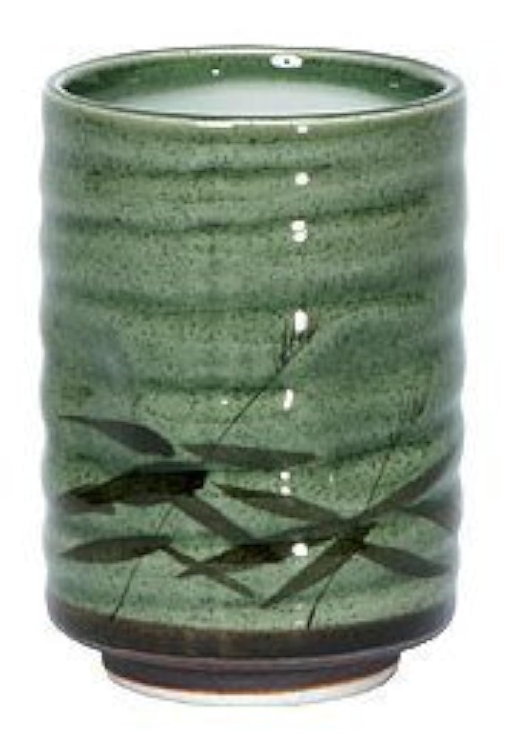 8 oz. Japanese Tea Cup Green Sasa by MIYA