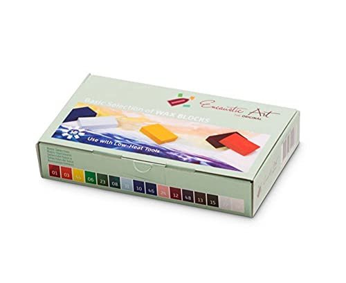 Encaustic Art The Original - Different Selection Set of Beeswax Blocks