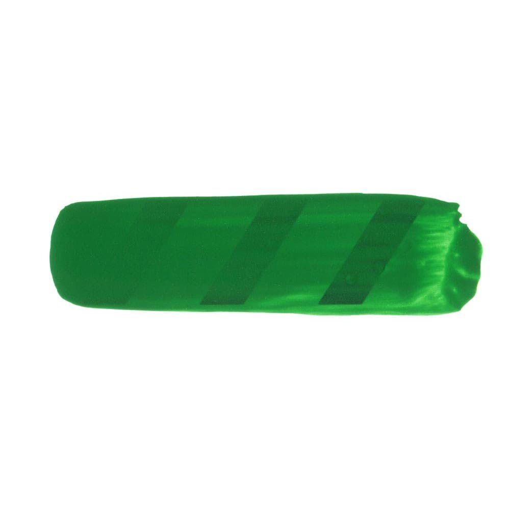 Fluid Acrylics by GOLDEN, Permanent Green Light, 16 fl. oz. Bottle, Professional Acrylic Paint, Semi-Opaque