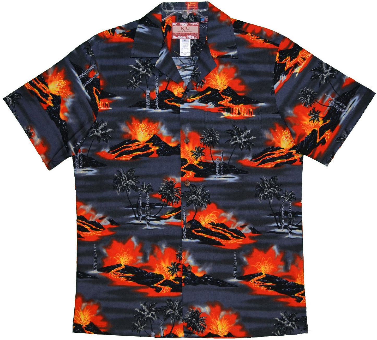 RJC Mens Kilauea Big Island Volcano Shirt