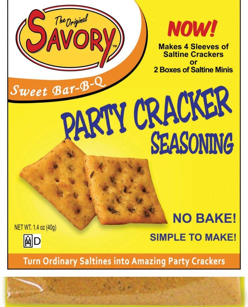 Savory Saltine Seasoning, 1.4 Ounce, Sampler Set, 5 Flavors, 5 Pack