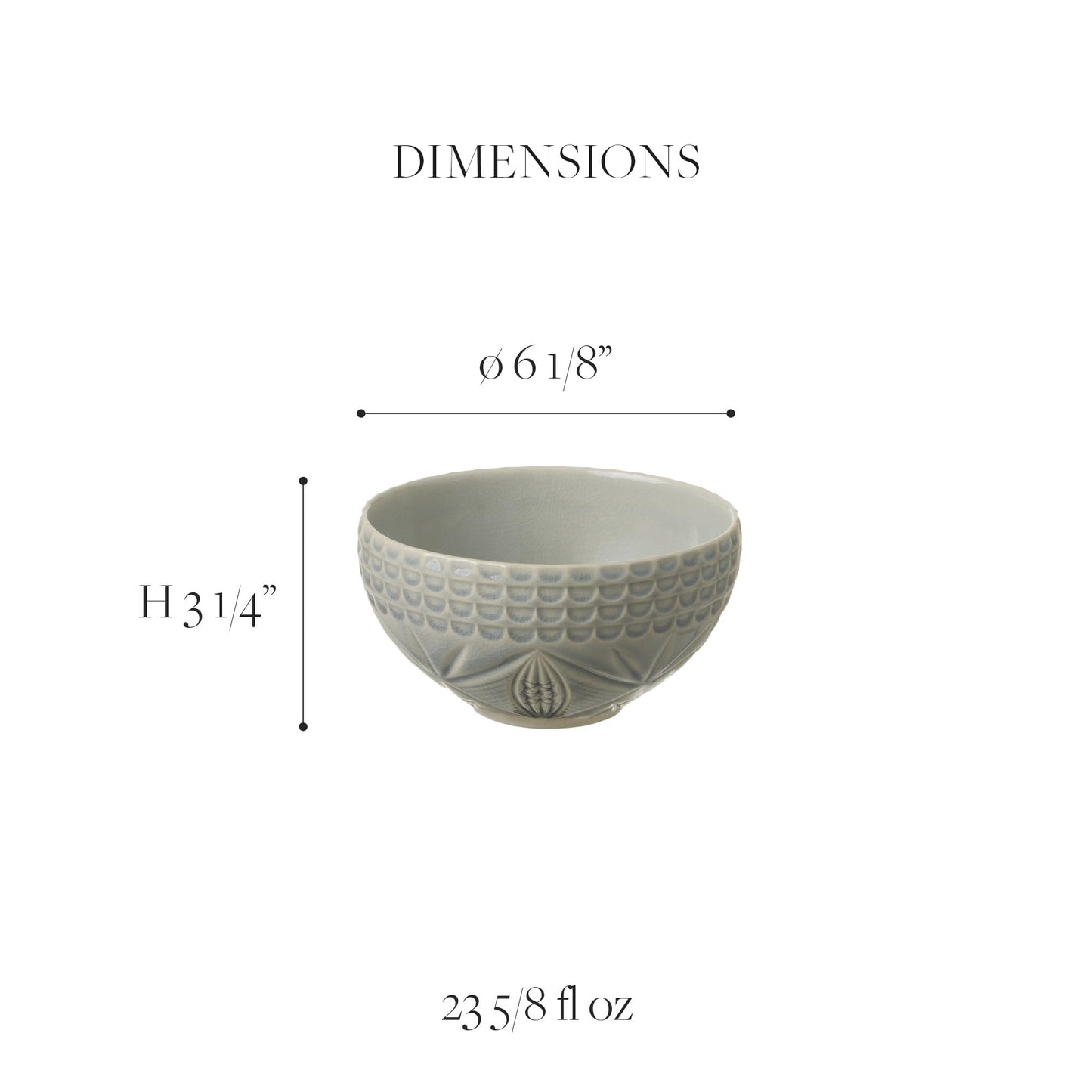 Cristal Soup/Cereal Bowl by COSTA NOVA
