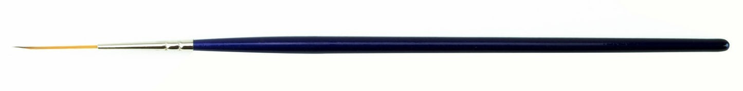 Set of 5 Size 0-6 Series 444 The Virus Scrolling Script Pinstriping Brush with Specially Blended Golden Taklon