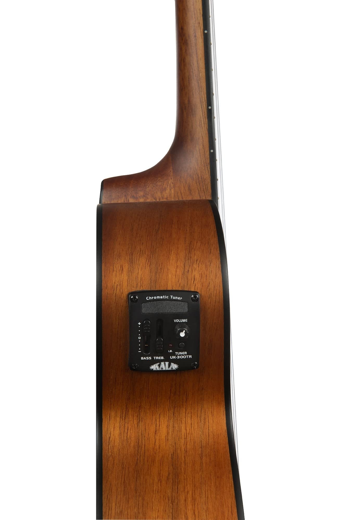 Kala Brand Music Co. Satin Koa Collection, 4-String Ukulele, Natural, Tenor (KA TE)