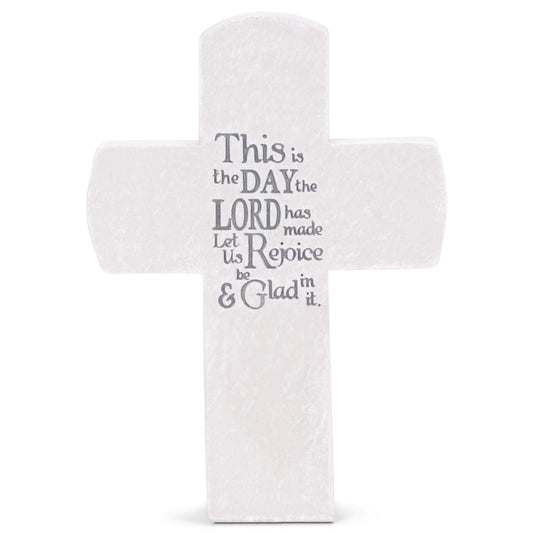 Roman Inc. 6" H This is the Day Tabletop Cross 12202