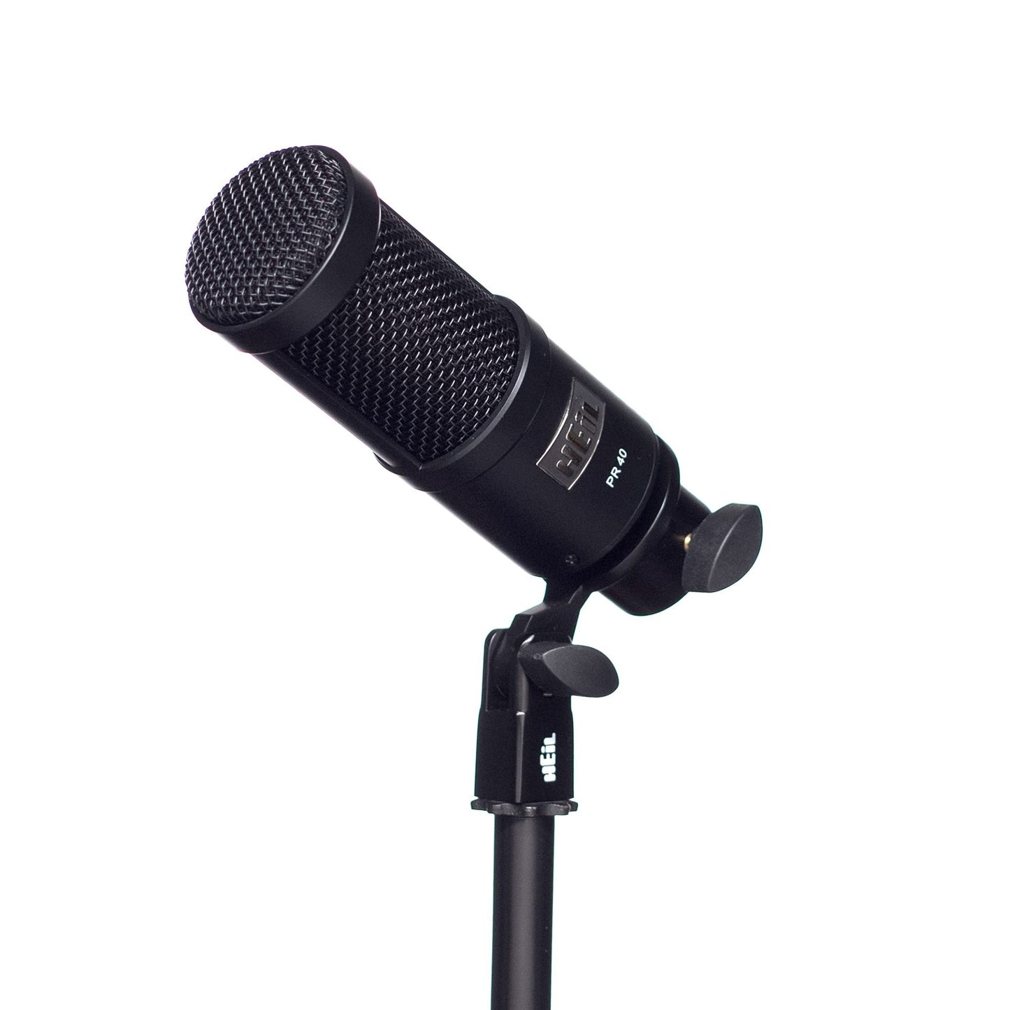 Heil PR 40 Dynamic Microphone for Streaming, Podcast, Recording, and Broadcast, XLR Microphone for Live Music, Wide Frequency Response, Smooth Sound, Superior Rear Noise Rejection, Durable