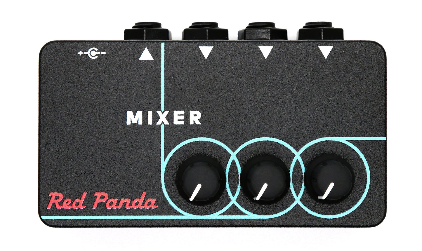 Red Panda Bit Mixer 3-Channel Guitar and Line Mixer