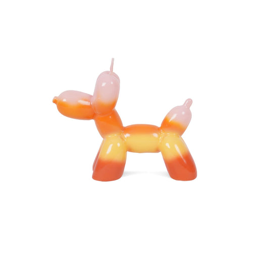Sunset Balloon Dog Candle – Decorative Balloon Dog-Shaped Candle for Home Décor & Parties