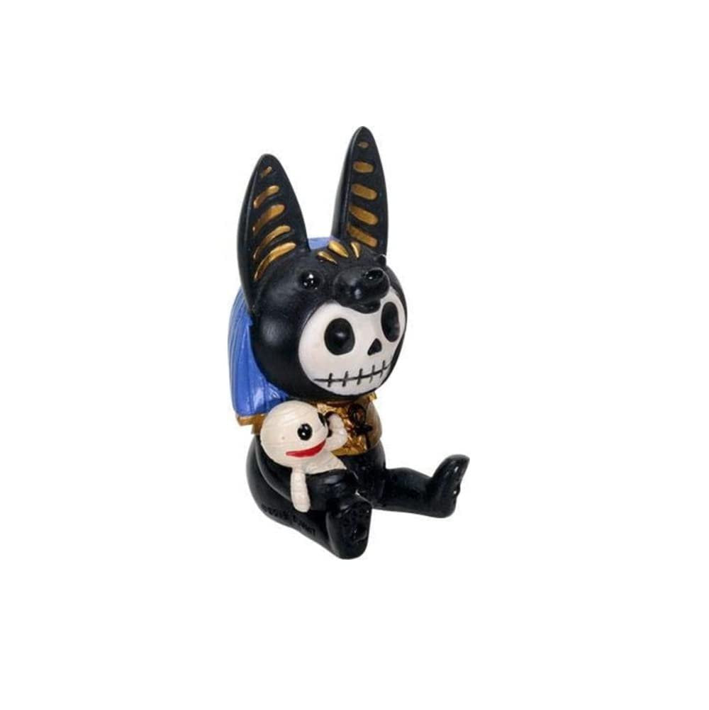 SUMMIT COLLECTION Furrybones Anubis Signature Skeleton in Egyptian Costume with Mummy Buddy