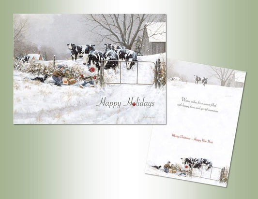 Performing Arts Full Color Inside Farm Cows with Kids Stationery Paper, 52600-18