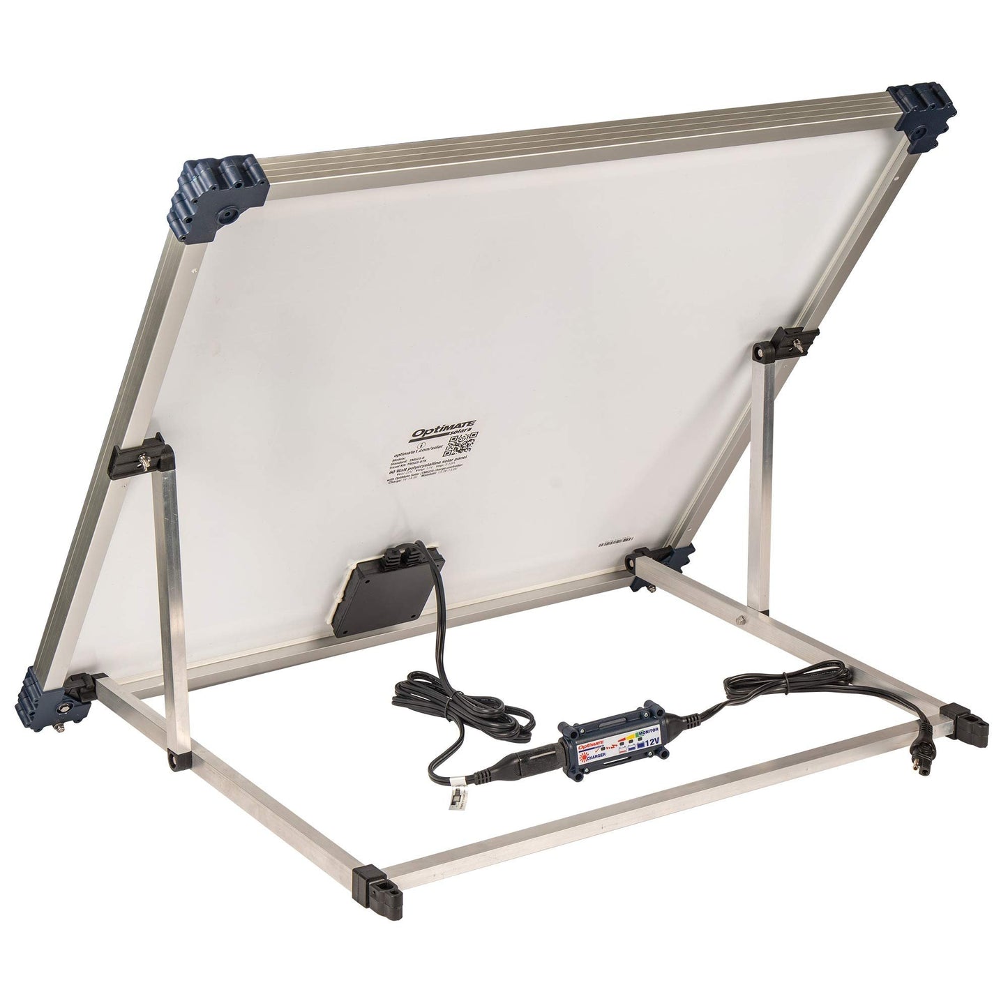 Optimate Solar Duo 40W, TM522-D4, 6-Step 12V / 12.8V 3.3A Weatherproof Solar Battery Saving Charger & maintainer