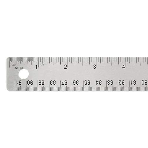 Alumicolor Flexible Stainless Steel Ruler w/Cork Back Value Pack