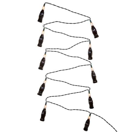 Kurt Adler CC5801 Coke Bottle Light Set, 10 Light