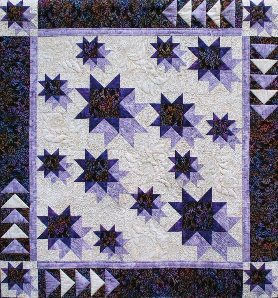 Studio 180 Designs Quilt Pattern - Star Shadows (38" x 40")