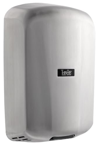 Excel Dryer TA-SB Automatic, Surface-Mounted, ADA-Compliant Conventional Hand Dryer, Brushed Stainless Steel Cover, 110-120V 50/60 Hz
