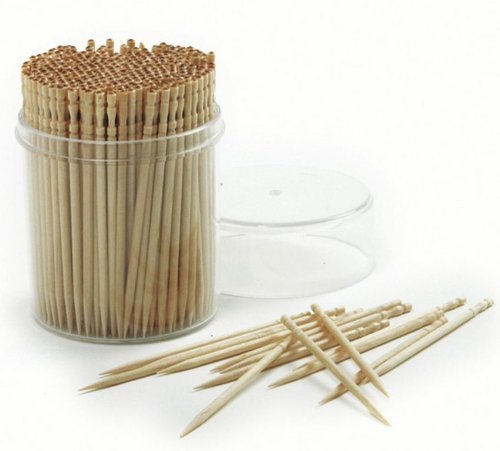 Norpro Ornate Wood Toothpicks (3)
