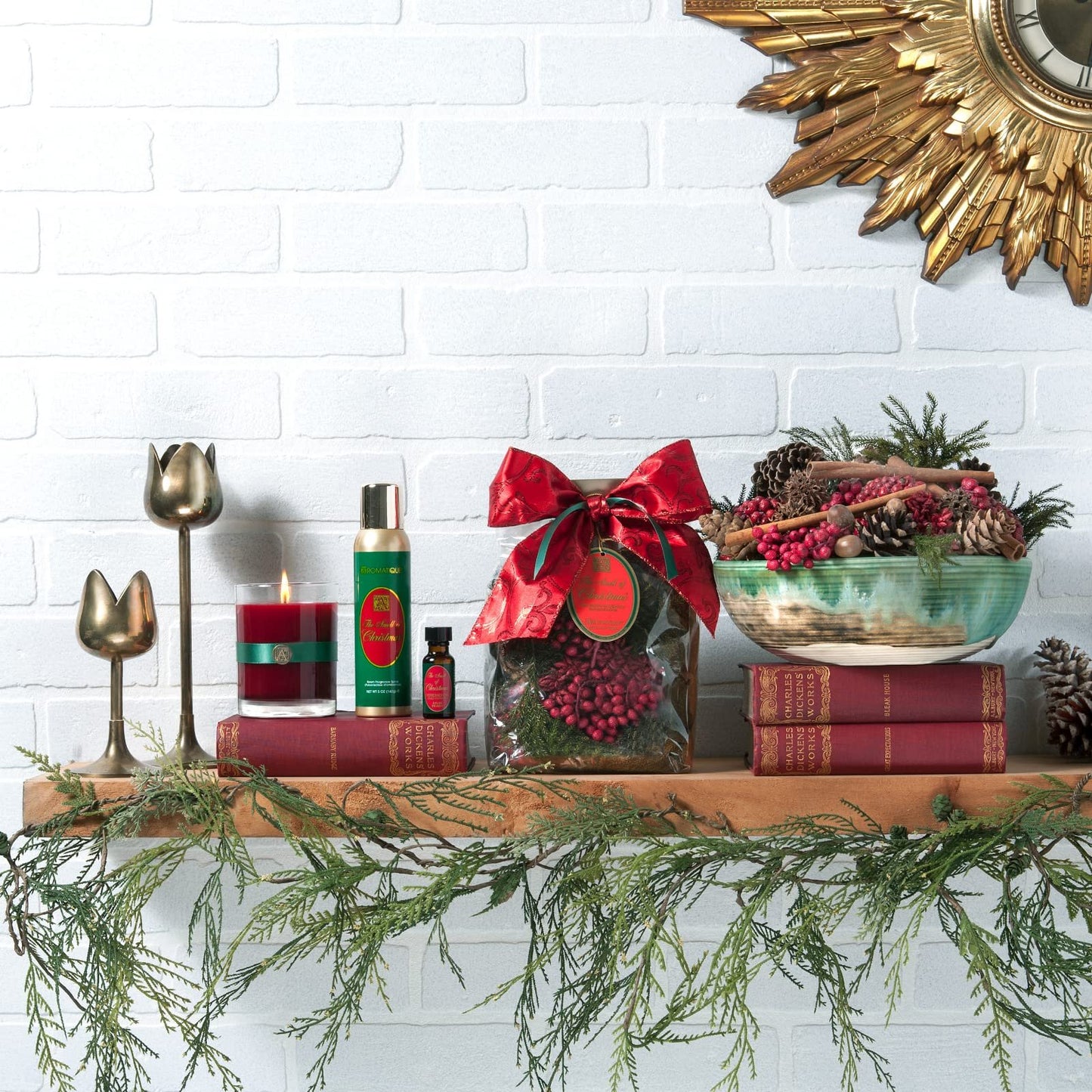 Aromatique The Smell of Christmas Potpourri Bag 14oz - Decorative Home Fragrance, Perfect Winter Christmas Decoration Room Air Freshener Sachet Botanicals Catchall Bowl Filler Decor Xmas Centerpiece