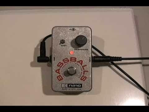 Electro-Harmonix Bassballs Twin Dynamic Envelope Filter Pedal