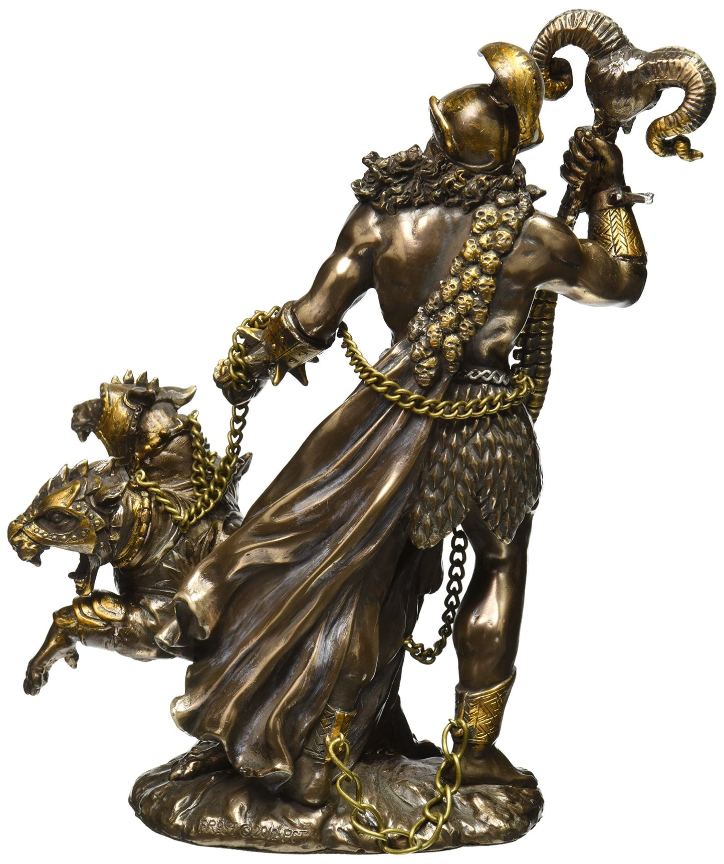Pacific Giftware Greek God of Underworld Hades with Cerberus Dog Statue Roman Figure