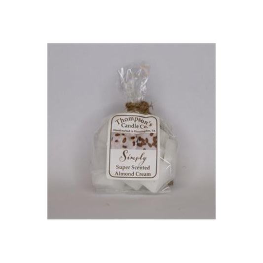 Thompson's Candle Almond Cream Wax Melts, 4.5oz, Scented Wax Cubes for Electric and Tea Light Warmers