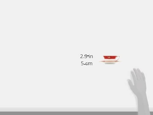 Wedgwood Wonderlust Crimson Orient Teacup & Saucer Set