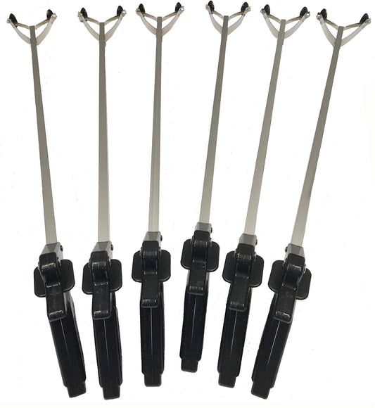 ArcMate EZ Reacher - Heavy Duty Grab-It Reaching Tool - Grabber Reacher with 4.5 Inch Jaws, Can Lift a Dime to 8 lb. Brick, Lightweight, Sturdy, Ideal for Commercial, Maintenance, Seniors, 40", 6 Pack