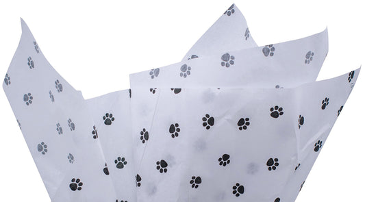 Made in USA 50-Sheet Animal Print Gift Tissue Paper Pack, 20" X 30"