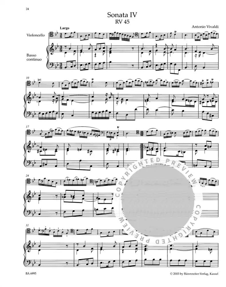 Vivaldi: Complete Cello Sonatas, RV 39-47