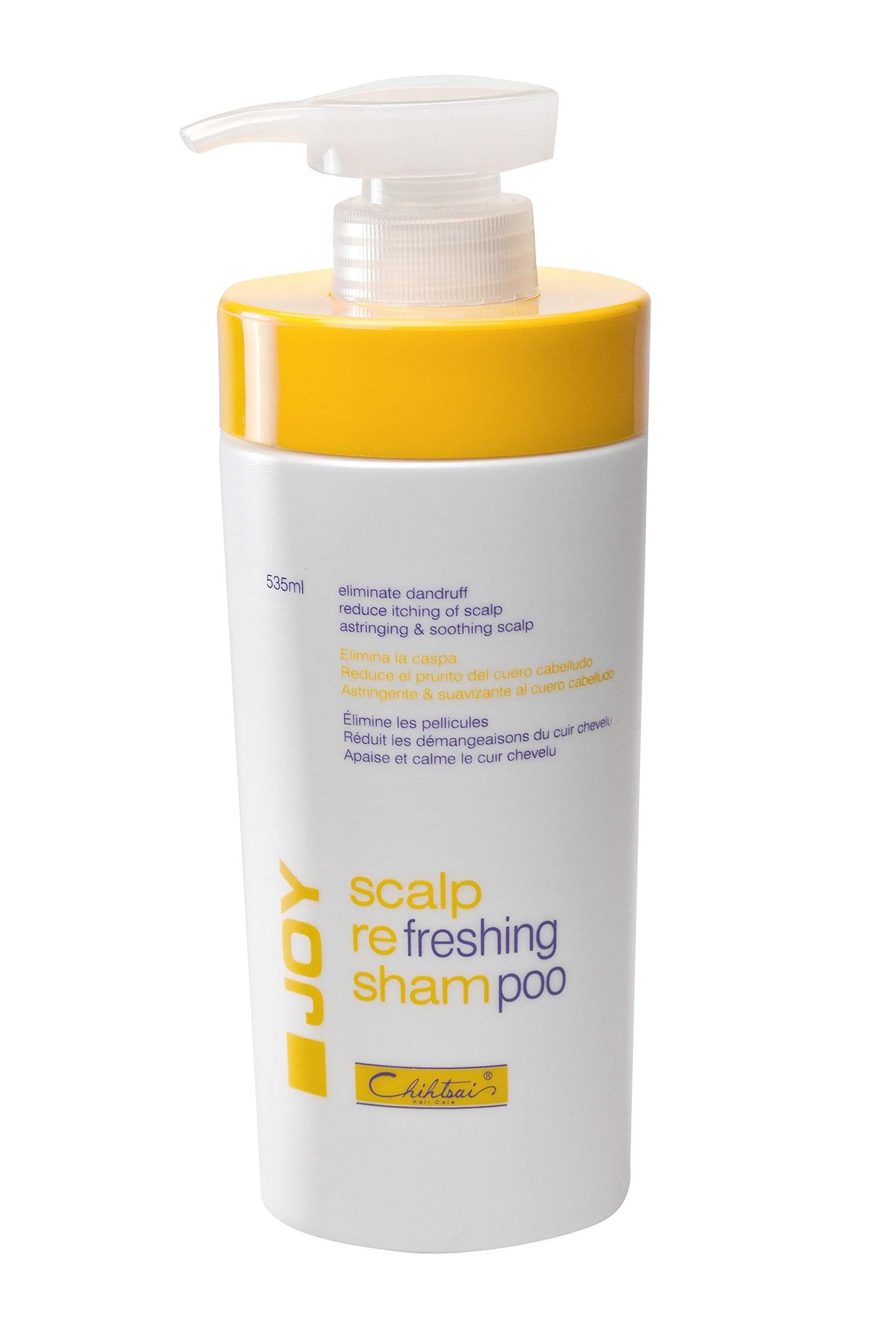 Chihtsai JOY Scalp Refreshing Shampoo (18.1oz/535ml) - For All Kinds of Hair, Dandruff Control