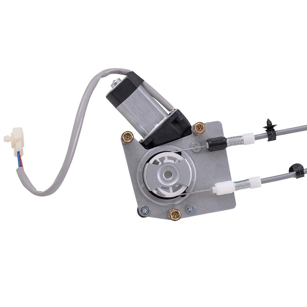 Brock Replacement Passenger Side Power Window Regulator w/Motor Compatible with 1990-1997 Miata MX-5