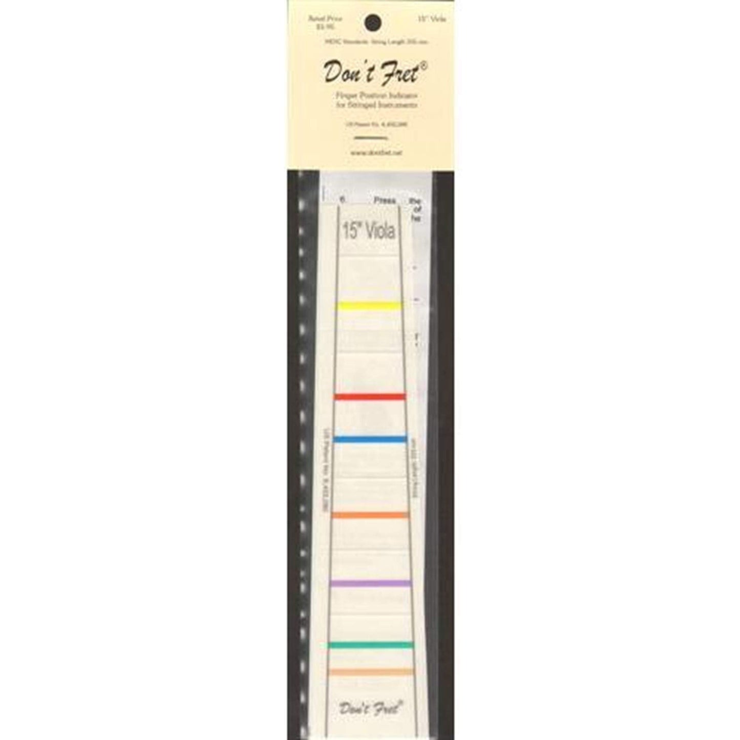 Fingerboard marking DON`T FRET