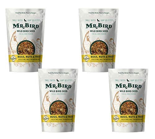 Mr. Bird Bugs, Nuts, & Fruit Large Loose Seed Bag 4 lbs.