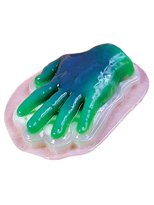 Fun World Zombie Hand Shaped Plastic Gelatin Mold, Standard, Multi