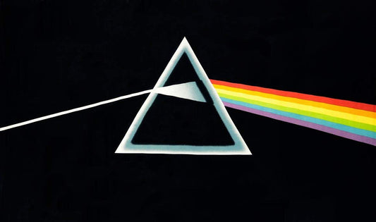 Sunshine Joy Pink Floyd Mini Tapestry The Dark Side of the Moon Black CLassic Wall Art 30x45 Inches